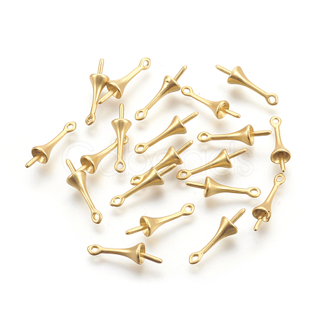 Brass Peg Bails Pendants KK-F744-01MG-NR-1