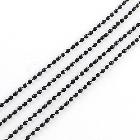 Electrophoresis Soldered Iron Ball Bead Chains CH-R068-01-1