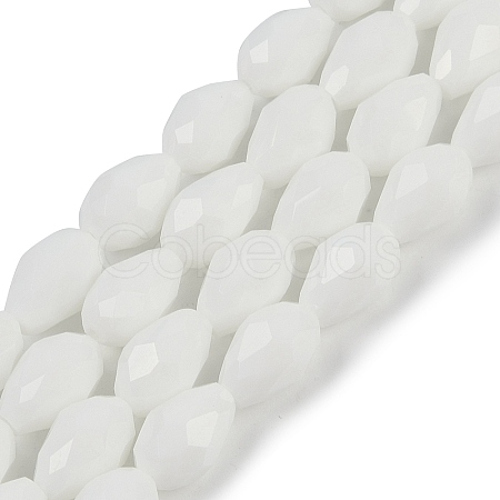 Opaque Solid Color Beads Strands EGLA-N013-P6mm-D02-1