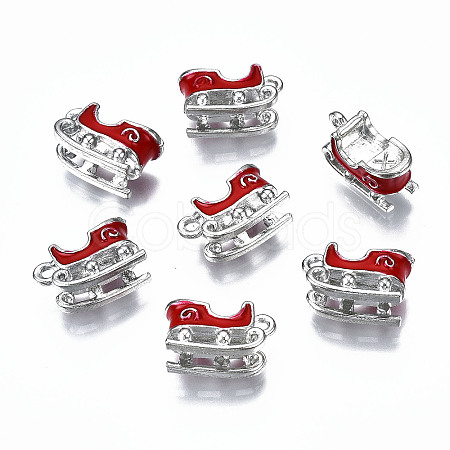 Alloy Enamel Pendants X-ENAM-Q443-011-RS-1