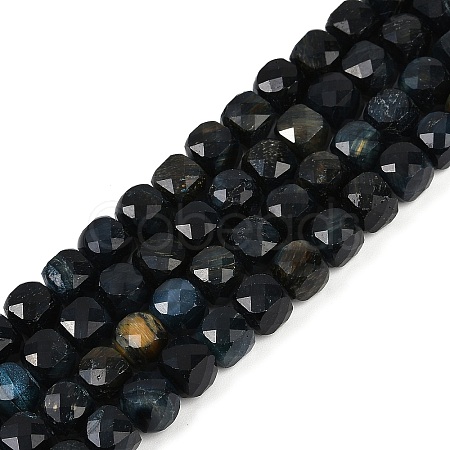 Natural Tiger Eye Dyed Beads Strands G-H028-A01-03A-1