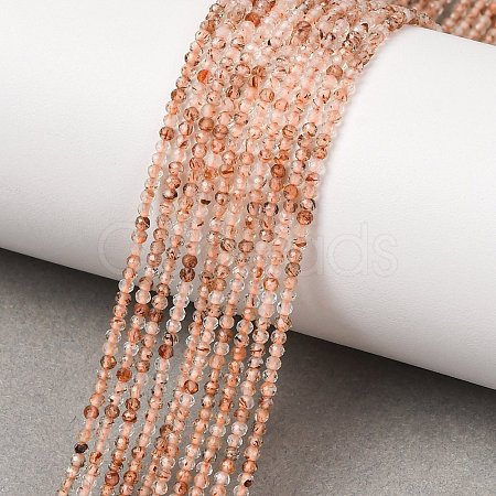 Natural Black Gold Rutilated Quartz Beads Strands GG-CBA9631-C02-02-1