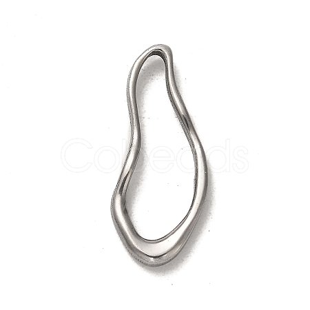 Non-Tarnish 304 Stainless Steel Linking Rings STAS-Q316-04B-P-1