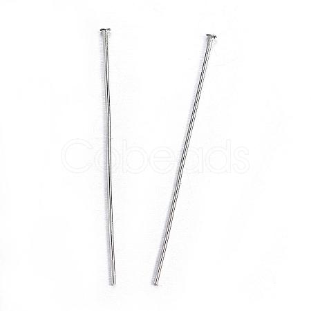 Tarnish Resistant 304 Stainless Steel Flat Head Pins STAS-D448-012P-1