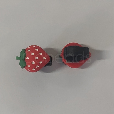 Plastic Shoelace Charms KY-WH0045-27-1