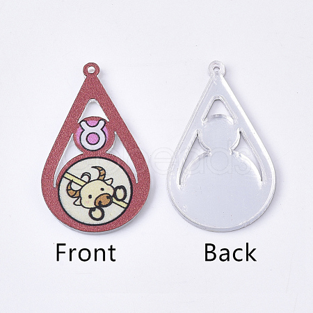 Acrylic Pendants X-OACR-S035-16H-1