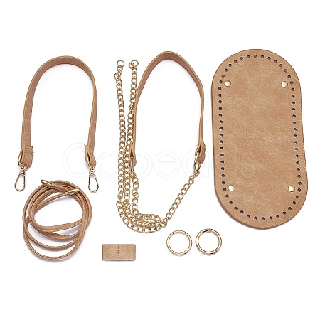 PU Leather DIY Purse Knitting Making Kit DIY-WH0319-68-1