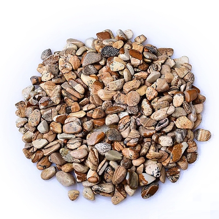 Natural Picture Jasper Tumbled Chips PW-WGA7DCE-23-1