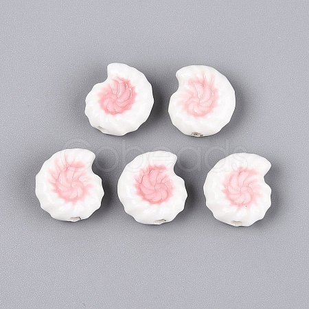 Handmade Porcelain Beads PORC-Q008-03A-1