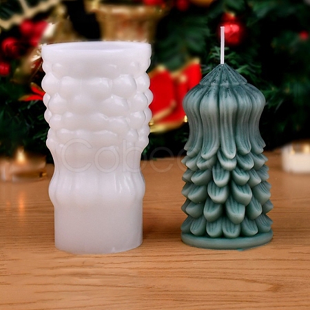 Christmas Tree Silicone Molds Candle Molds SIL-B070-02G-1