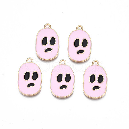Alloy Enamel Pendants ENAM-S130-21B-1