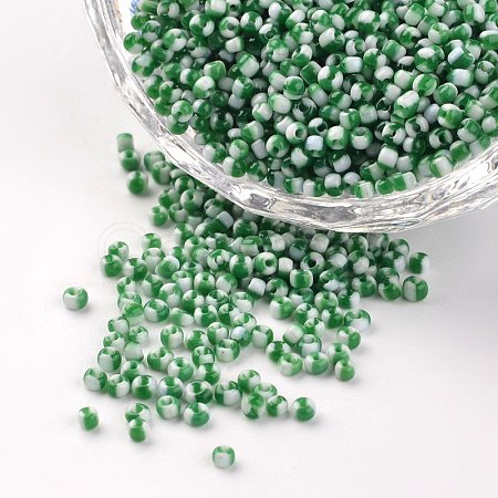 12/0 Opaque Colours Seep Glass Beads SEED-M008-C04-1