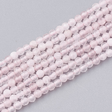 Natural Rose Quartz Beads Strands X-G-T107-16-1