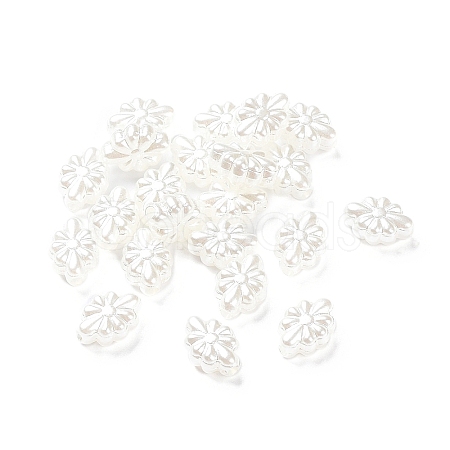 Opaque Acrylic Beads OACR-G016-20B-1