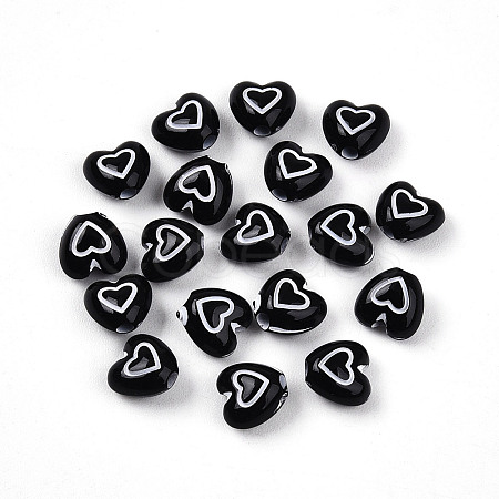 Transparent Acrylic Beads TACR-TAC0010-01I-1
