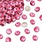 Preciosa&reg MAXIMA Crystal Round Stones, Czech Crystal, Bicone(436 11 177 Rivoli), Dura Foiling, 70010 Rose, SS39(8.15~8.4mm)