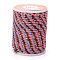 4-Ply Polycotton Cord Metallic Cord, Handmade Macrame Cotton Rope, for String Wall Hangings Plant Hanger, DIY Craft String Knitting, Colorful, 1.5mm, about 4.3 yards(4m)/roll