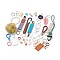 Luck Bag, Including Mixed Shapes Glass Cabochons, Mosaic Tiles, for Home Decoration or DIY Crafts, Mixed Color, 8~30mm