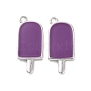 Brass Enamel Pendants KK-A168-16-07P-2