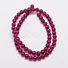 Natural & Dyed Malaysia Jade Bead Strands X-G-A146-6mm-A15-2