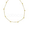 8 Heart Stainless Steel Link Chain Necklaces for Women FS-WG5BF1A-01-4