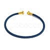 Braided Carbon Steel Wire Bracelet Making MAK-A017-B48-1