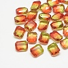 Pointed Back Glass Rhinestone Cabochons RGLA-T079-6x8-006TO-1