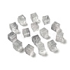 Transparent Glass Beads GLAA-D025-02G-1