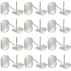 40Pcs Brass Stud Earrings Findings KK-SC0006-87P-1