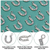 120Pcs Tibetan Style Alloy Pendants FIND-DC0006-01B-4