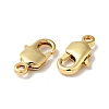 Brass Lobster Claw Clasps KK-J301-22G-3