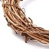 Circle Shape Rattan Vine Branch Wreath Hoop DIY-B022-01D-3