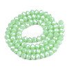 Electroplate Glass Beads Strands EGLA-A034-J4mm-A05-2