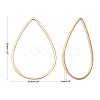 Brass Linking Rings KK-R037-55KC-2