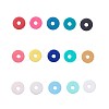 15 Colors Handmade Polymer Clay Beads CLAY-JP0001-06B-2