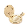 Brass Micro Pave Cubic Zirconia Locket Pendants KK-A161-42B-G-3
