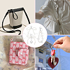 3Pcs 3 Styles Alloy with Plastic and  Polyester Pendant Decorations HJEW-BBC0001-07-6