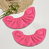 Velvet Ice Skate Guards AJEW-WH20022-85B-07-6