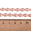 Transparent Glass Beads Strands GLAA-N071-01A-A04-4