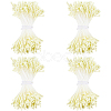 Gypsum with Cotton Cord Artificial Flower Core DIY-WH20007-36A-02-1