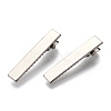 Iron Flat Alligator Hair Clip Findings X-IFIN-S286-34mm-3
