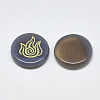 Natural Grey Agate Cabochons G-T122-37H-2