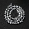 Natural Quartz Crystal Beads Strands G-G927-25-3