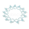 Transparent Plastic Lobster CLaw Clasps KY-H005-A02-1