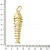 Rack Plating Brass Pendants KK-M309-37B-G-3