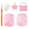 2 Skeins Polyester Yarn DIY-MB0003-08-3
