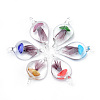 Handmade Lampwork Big Pendants LAMP-R138-12-B-2