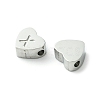 Tarnish Resistant 316L Surgical Stainless Steel Beads STAS-R230-01X-P-1-2
