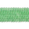 Imitate Austrian Crystal Frosted Glass Beads Strands EGLA-A039-T6mm-MD24-1