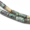 Natural African Turquoise(Jasper) Beads Strands G-F631-B15-3